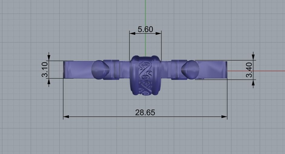 Cross 0101 3D print model_48