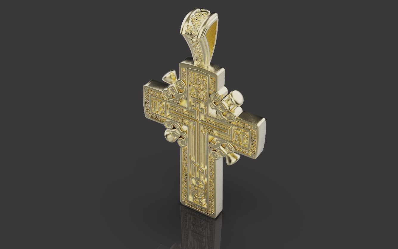 Cross 0101 3D print model_3
