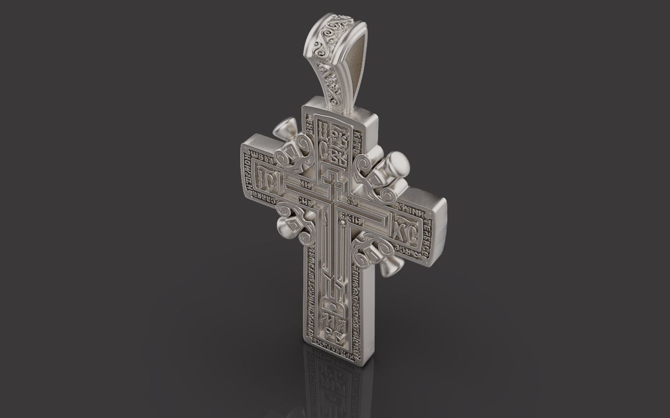 Cross 0101 3D print model_4
