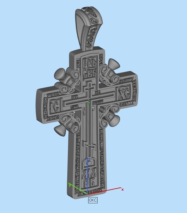 Cross 0101 3D print model_51