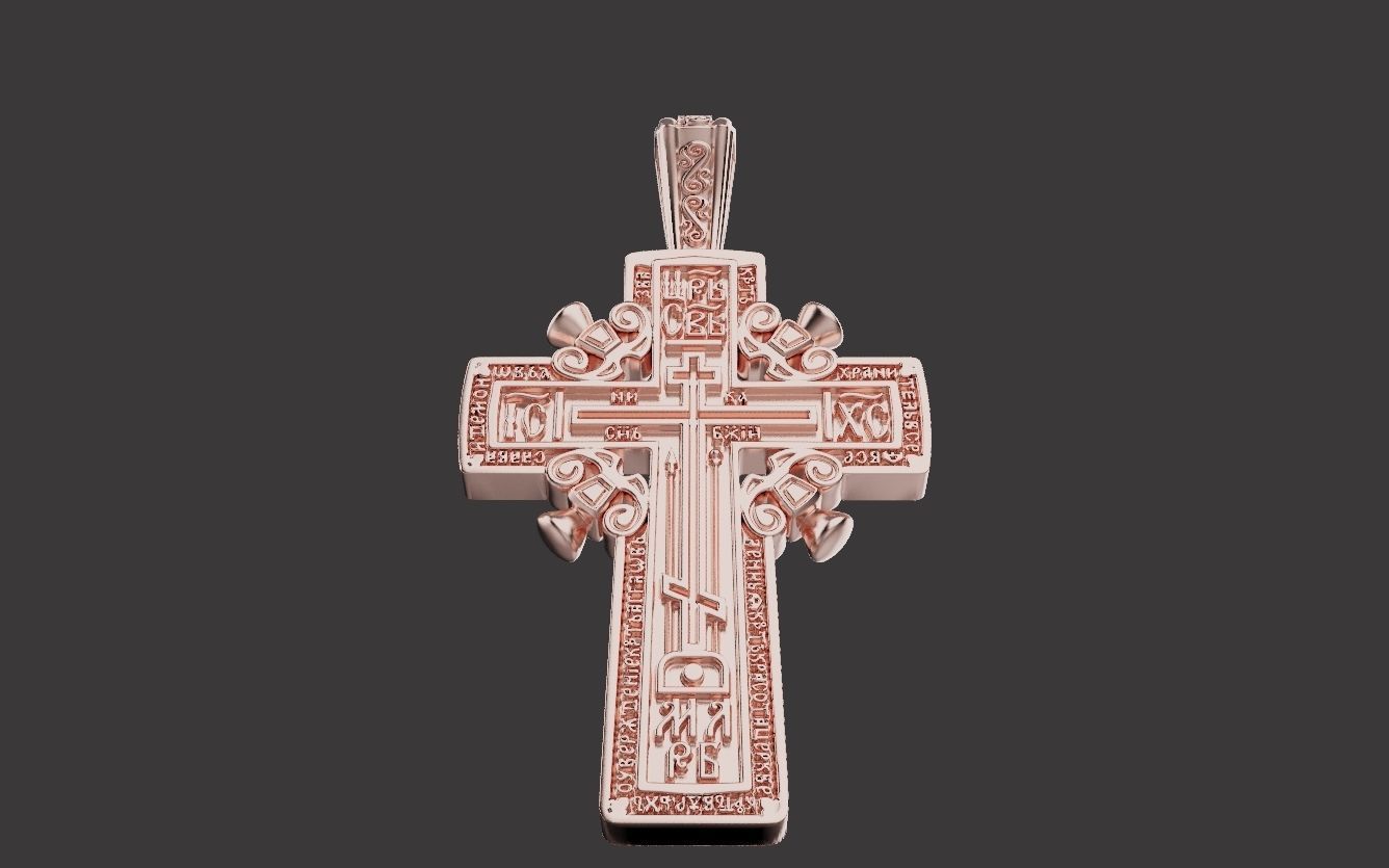 Cross 0101 3D print model_14