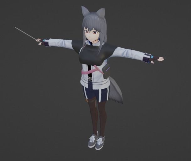 Female 3d Model 3D model_6