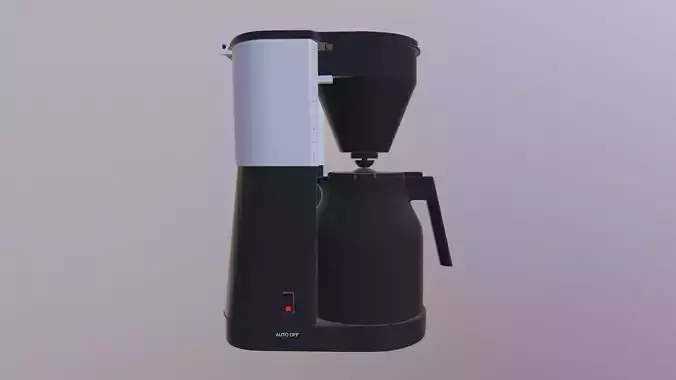 Coffee Maker Machine 3D Model