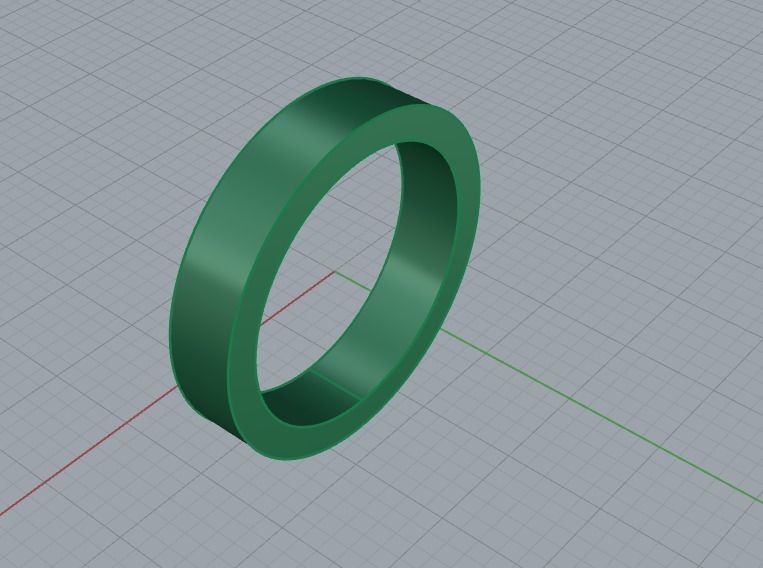 Wedding Rings 0045 3D print model_31