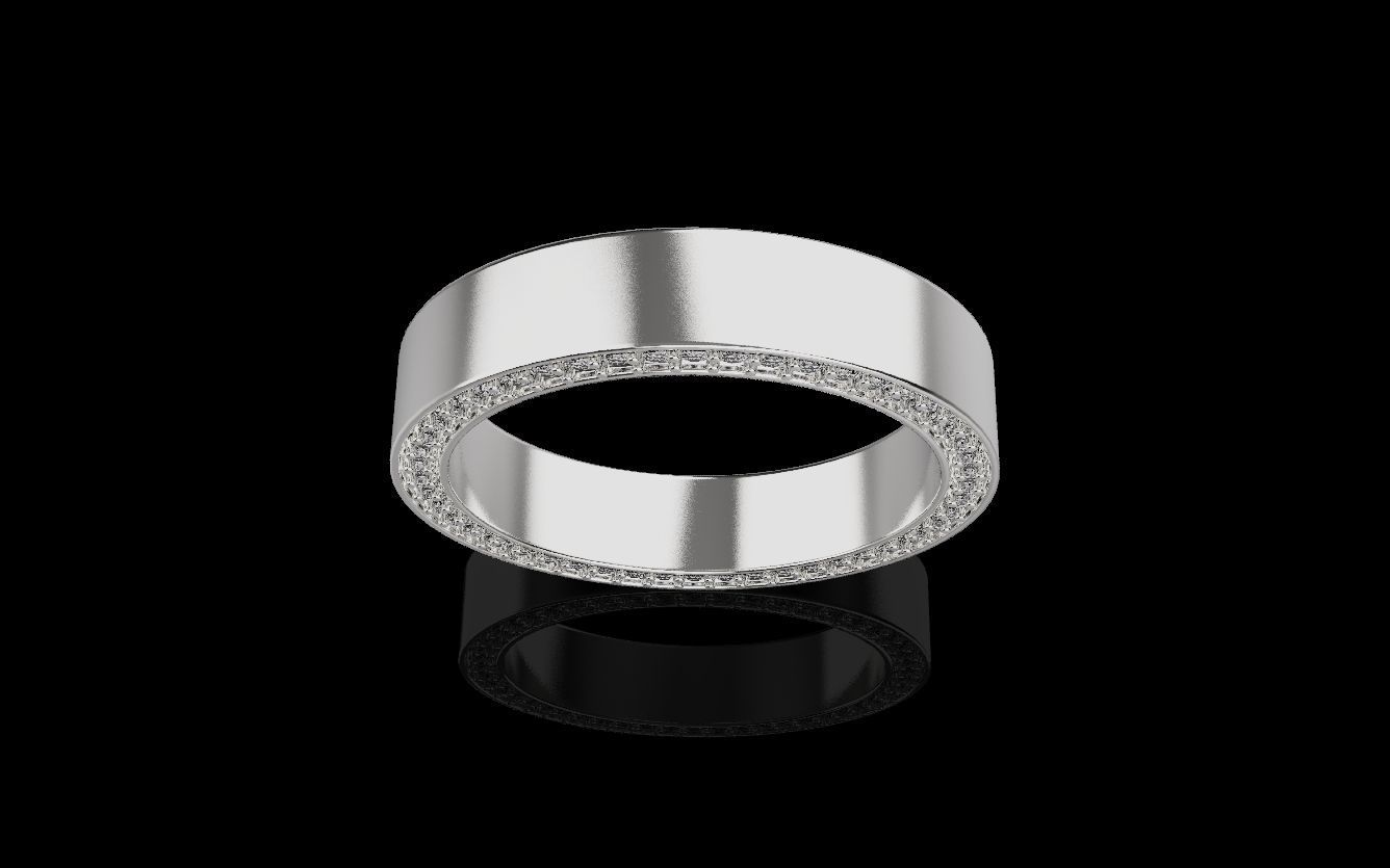 Wedding Rings 0045 3D print model_19