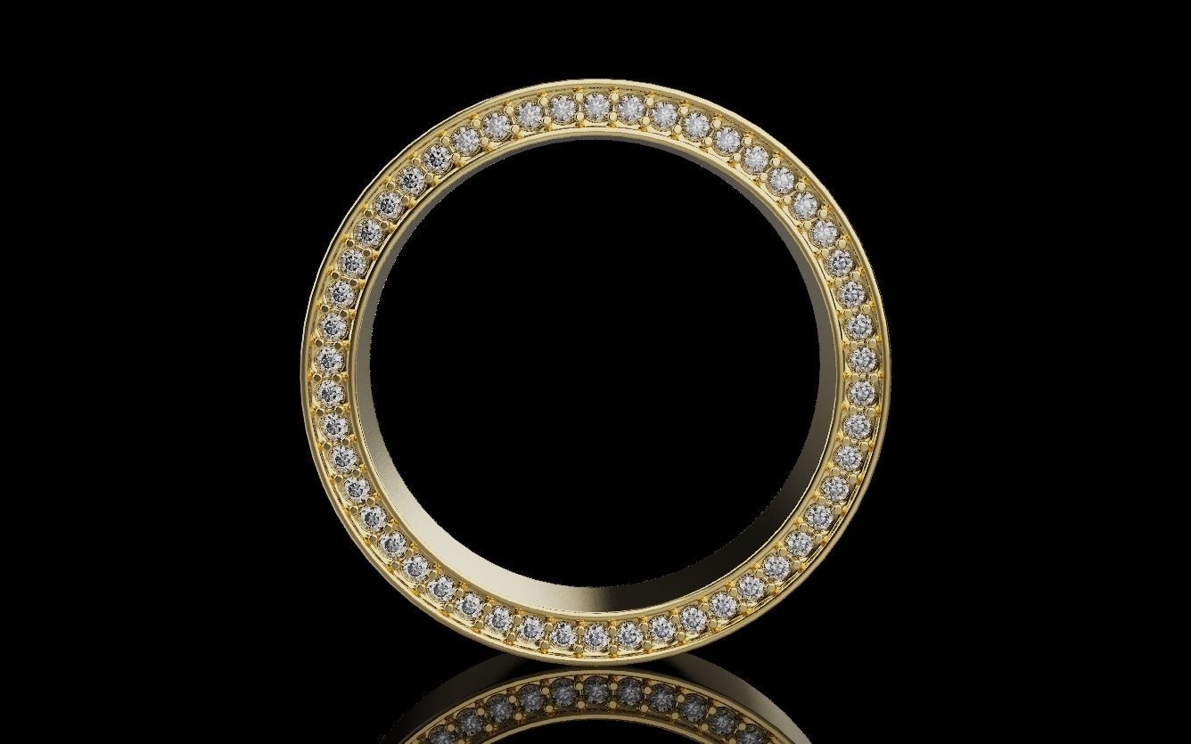 Wedding Rings 0045 3D print model_20