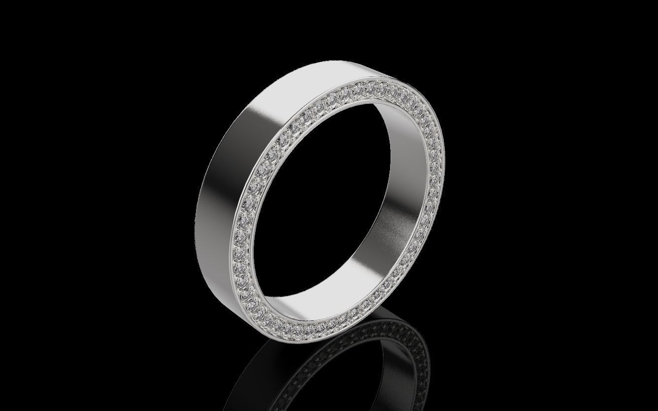 Wedding Rings 0045 3D print model_17