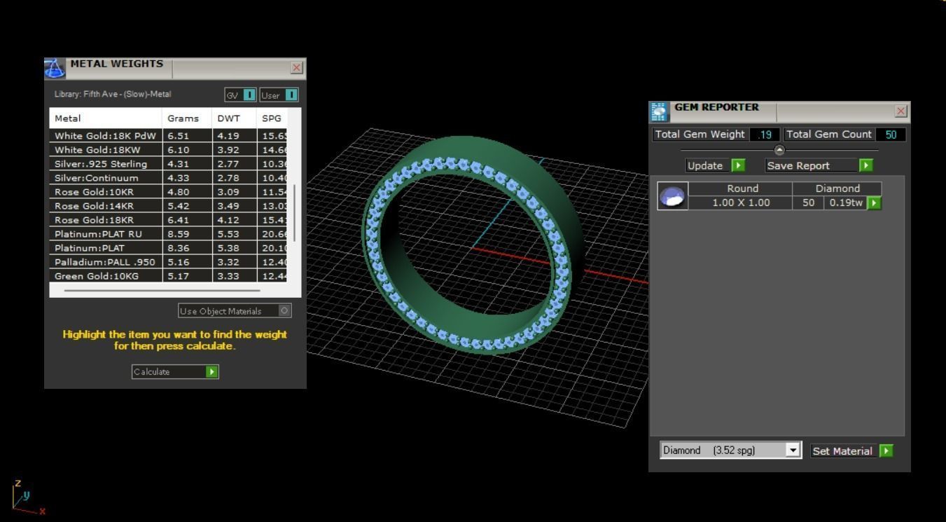 Wedding Rings 0045 3D print model_41