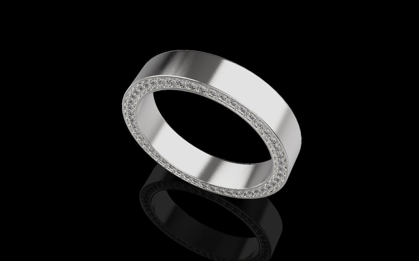 Wedding Rings 0045 3D print model_15