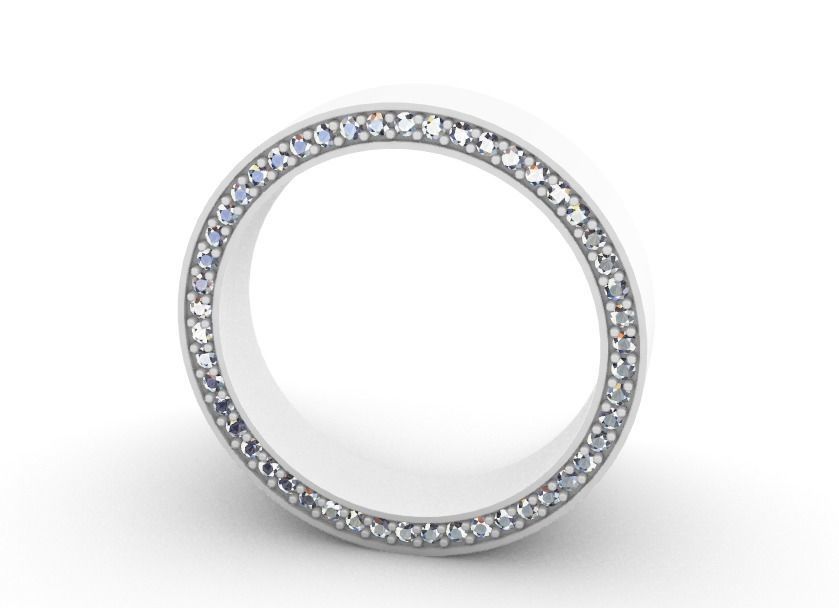 Wedding Rings 0045 3D print model_35