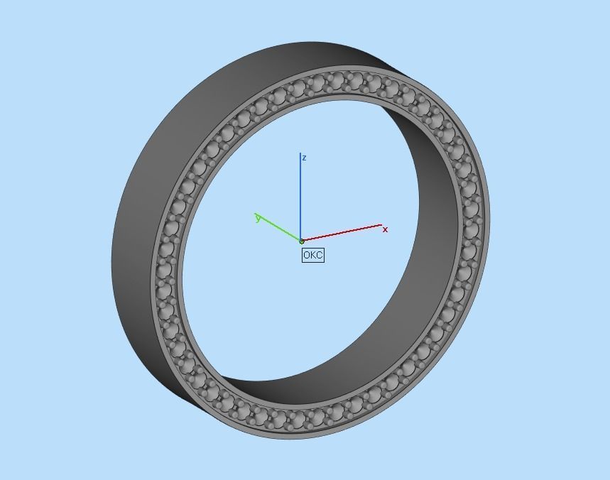 Wedding Rings 0045 3D print model_38