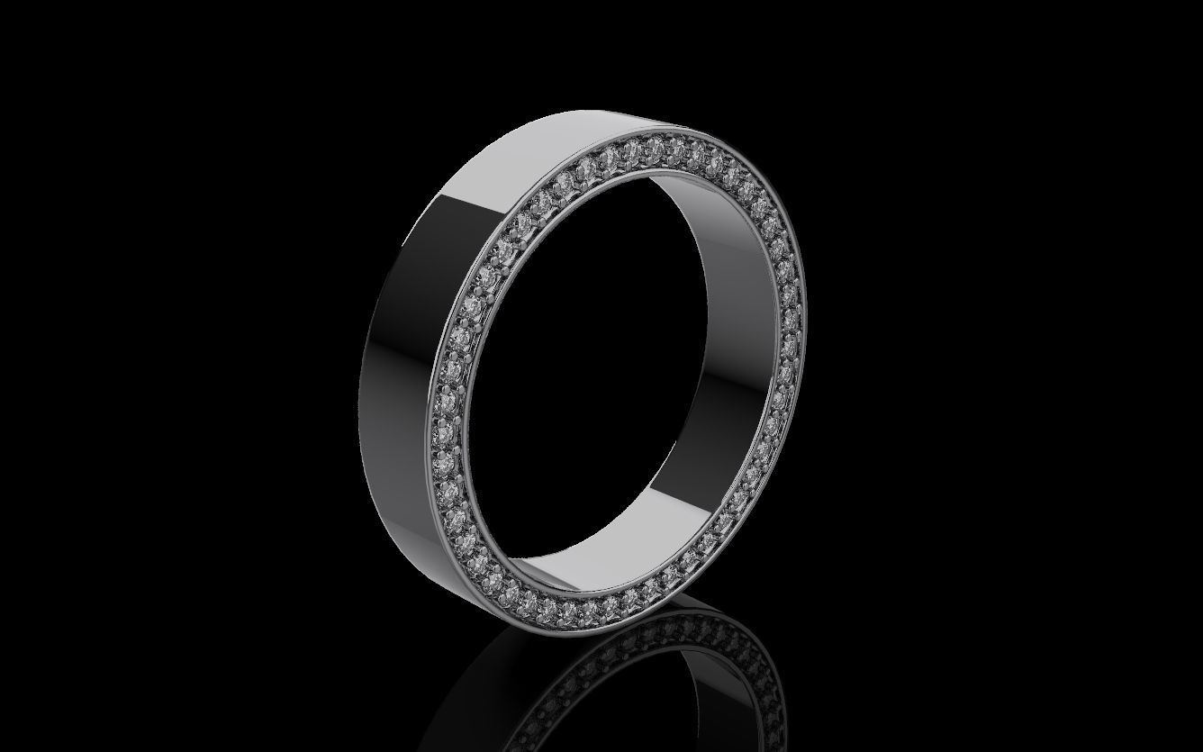 Wedding Rings 0045 3D print model_9
