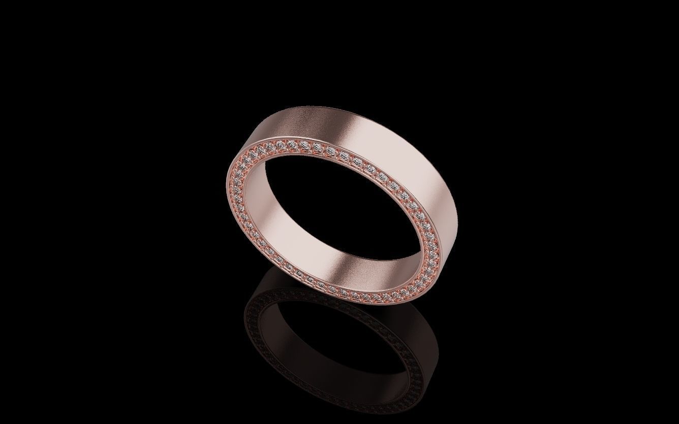 Wedding Rings 0045 3D print model_6
