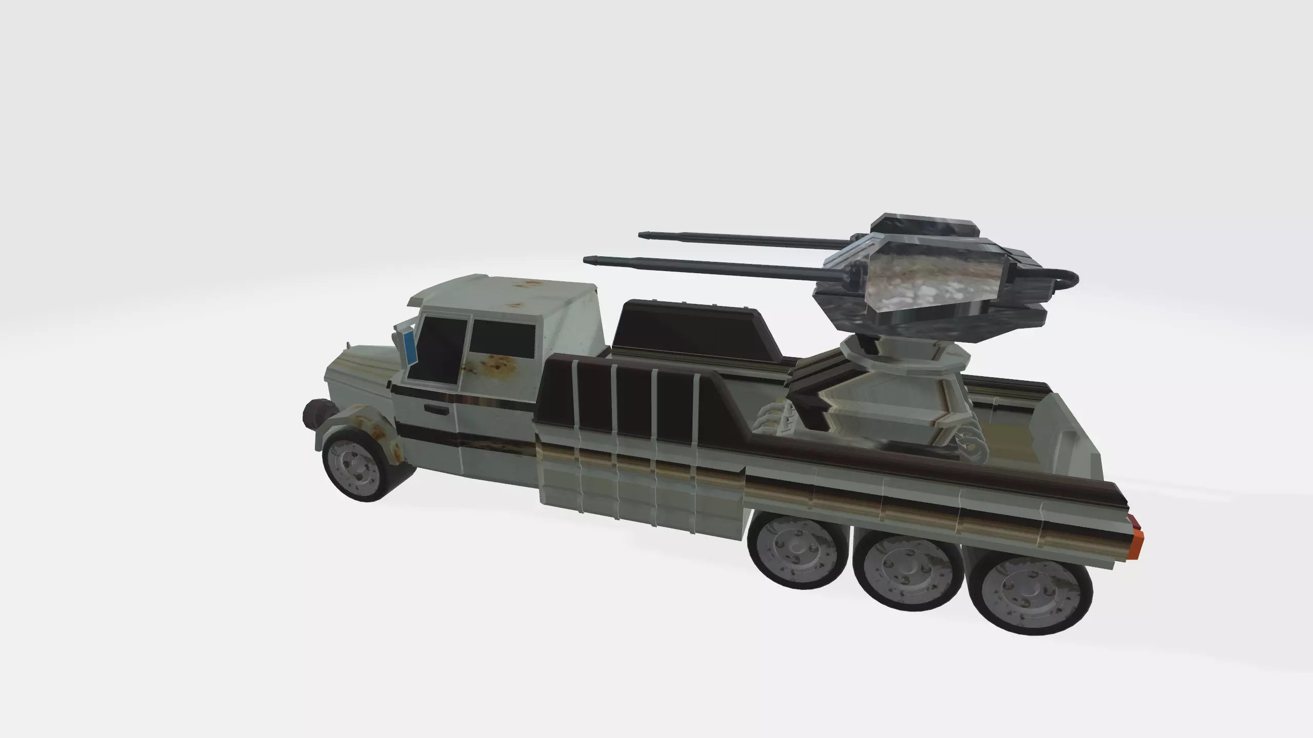 War Truck 3D model