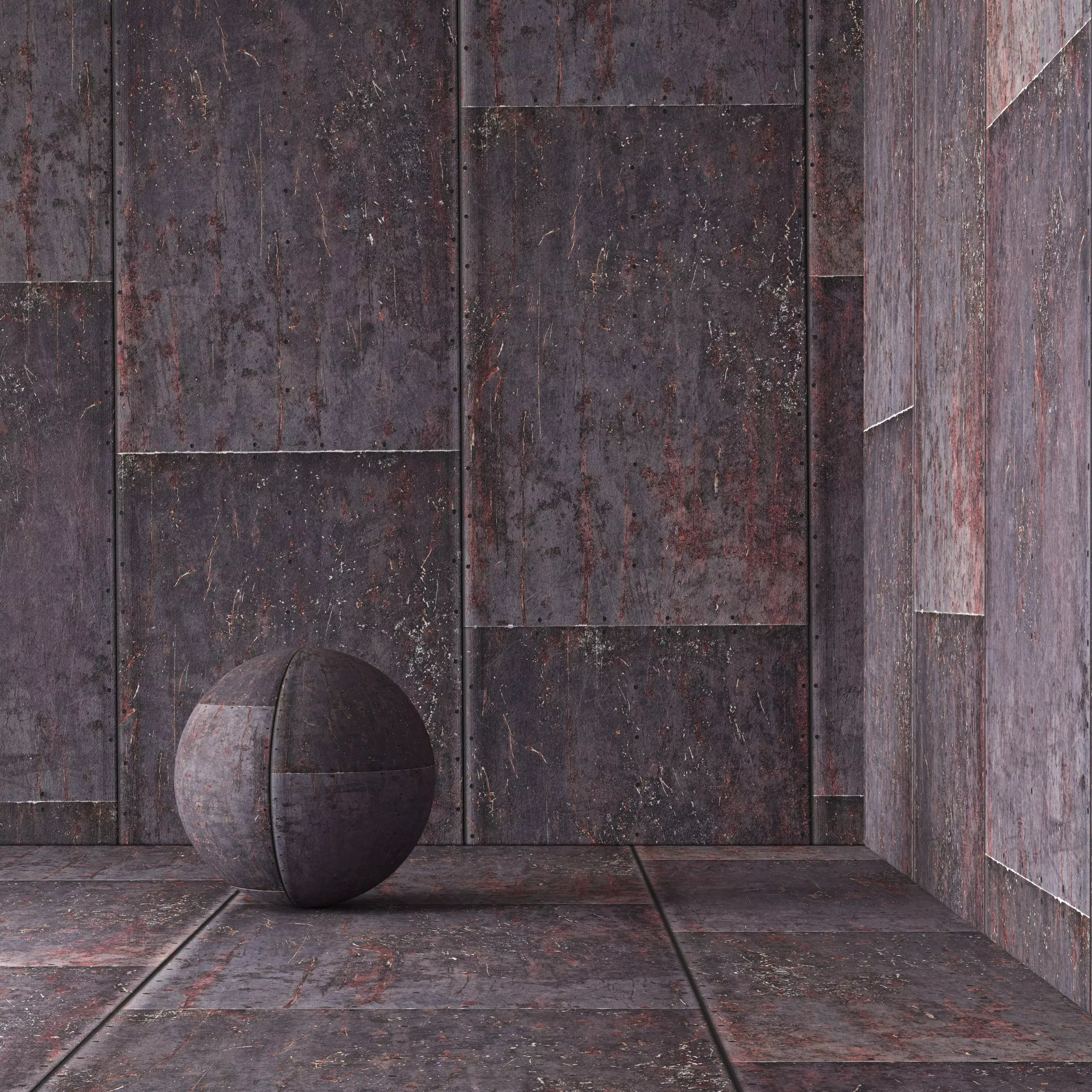 Drywall Panel Plaster 8K - Seamless - Tileable - DrCG No 91 3D model_0