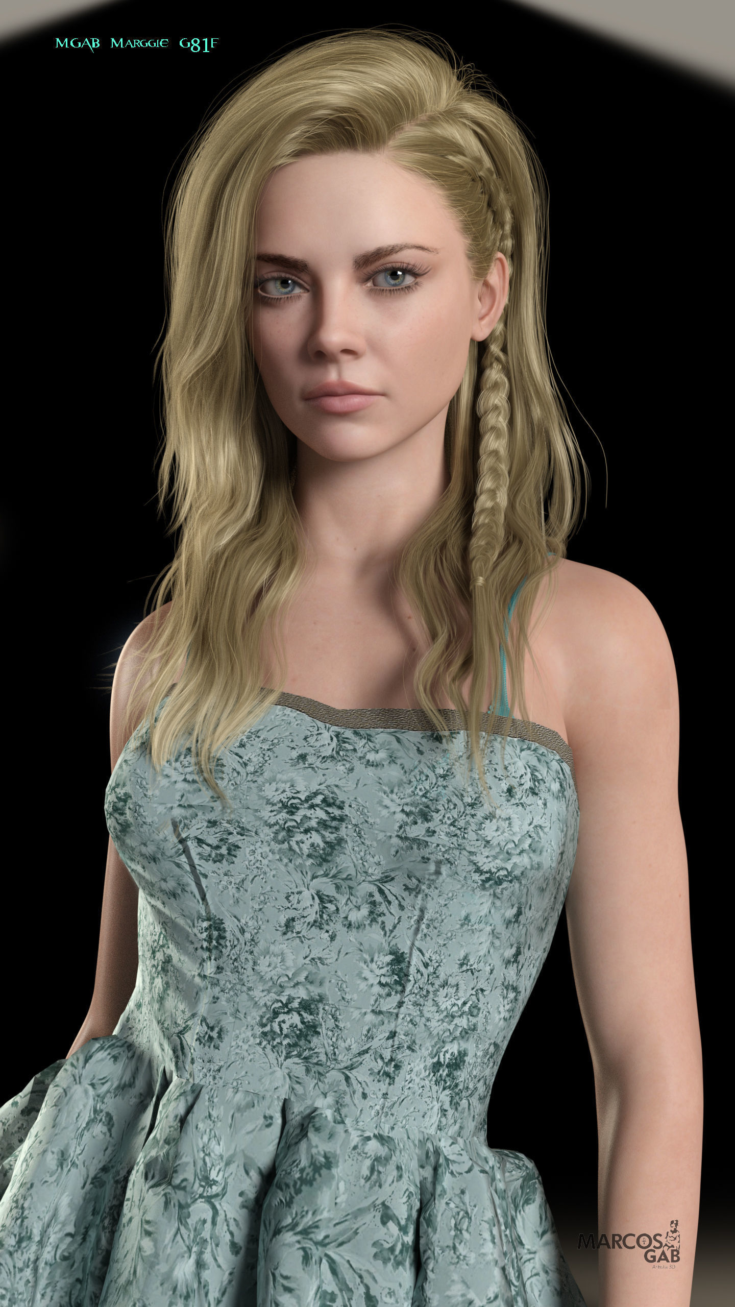 MGAB Marggie for Genesis 9 and Genesis 8-1 Female 3D Model Collection_30