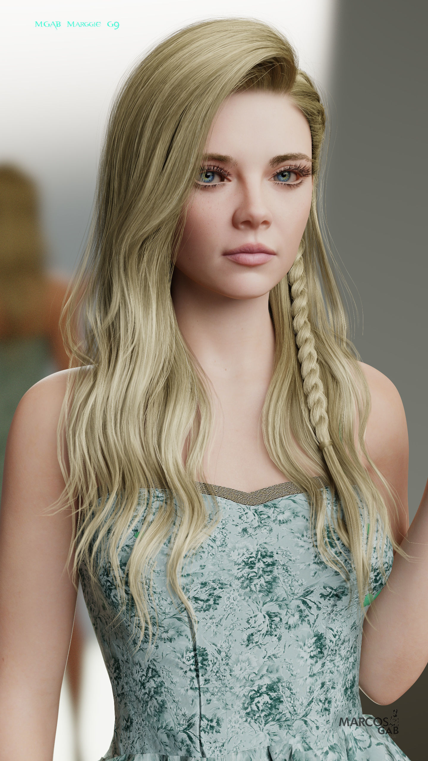 MGAB Marggie for Genesis 9 and Genesis 8-1 Female 3D Model Collection_18