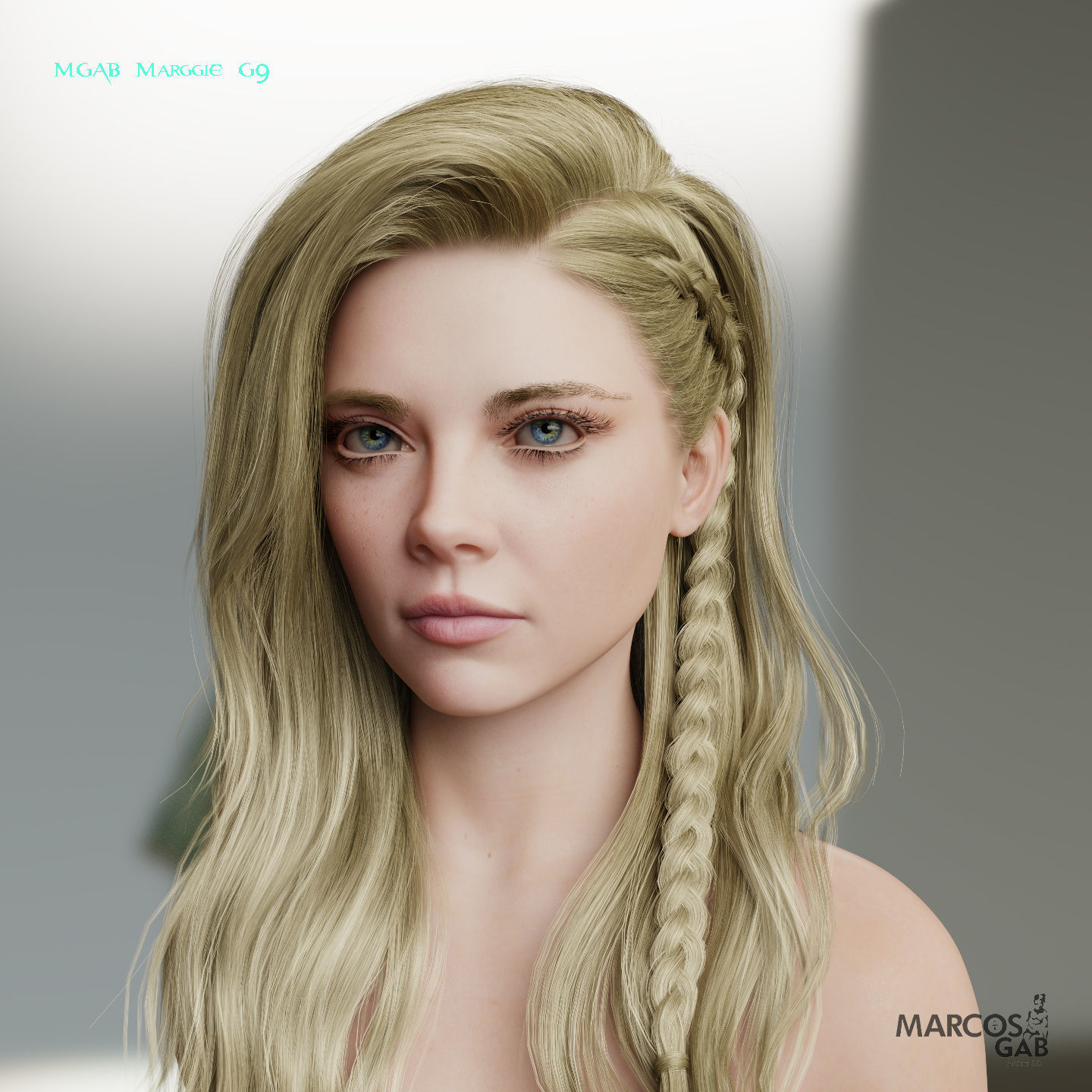 MGAB Marggie for Genesis 9 and Genesis 8-1 Female 3D Model Collection_19