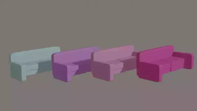 Cute cozy sofas for inerior Design