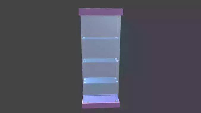 Shelf Glass Cabinet