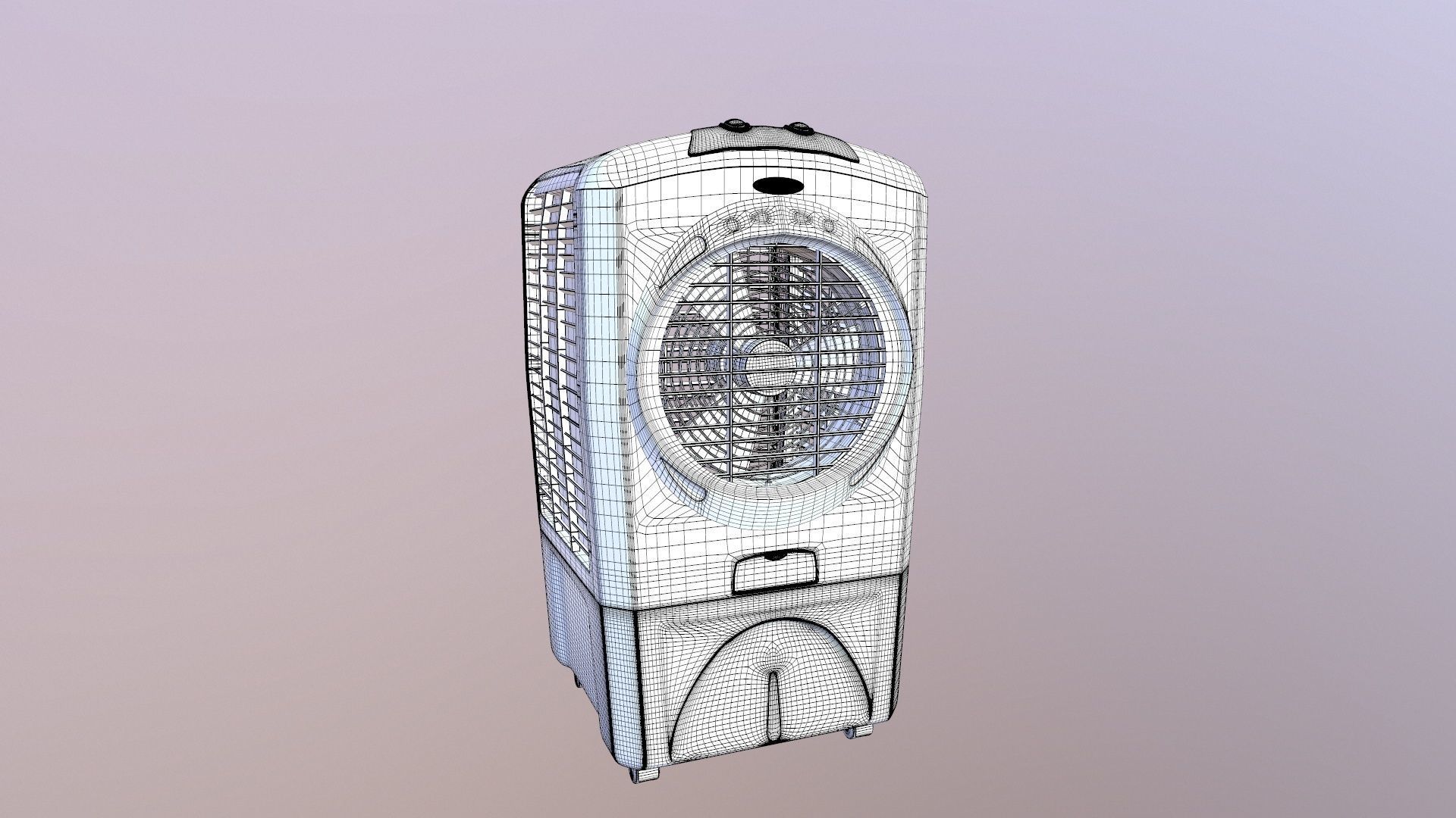 Air Cooler 3D Model 3D model_16