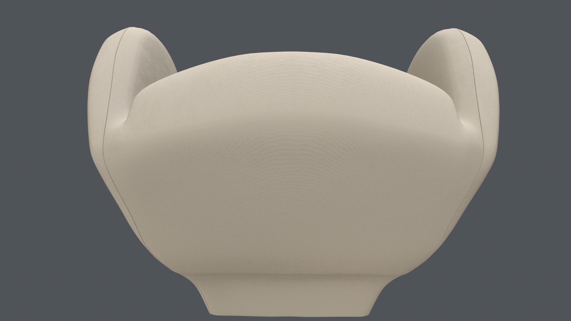 WingBack Chair 3D model_8