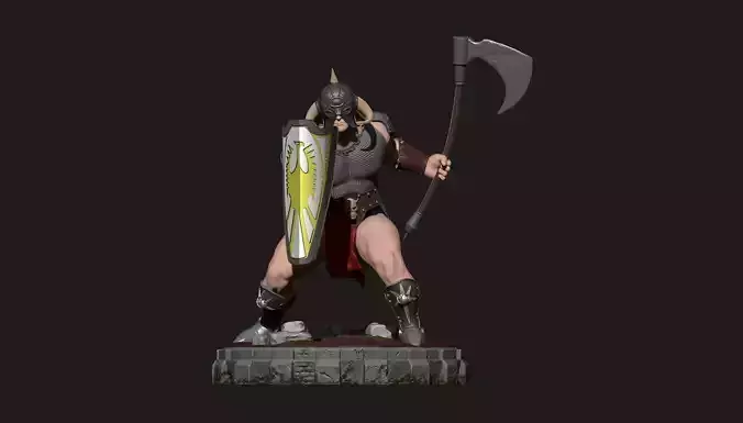 Death Dealer Fanart 3D print model