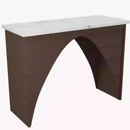 Designer Table 02 Low-poly 3D model