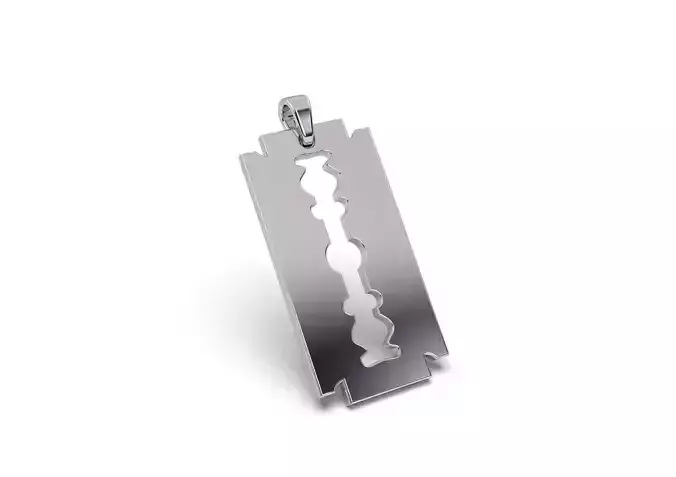 25 Razor Pendant