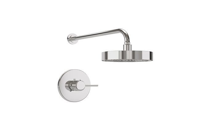 Tommy Solid Handle Shower Only 3D model