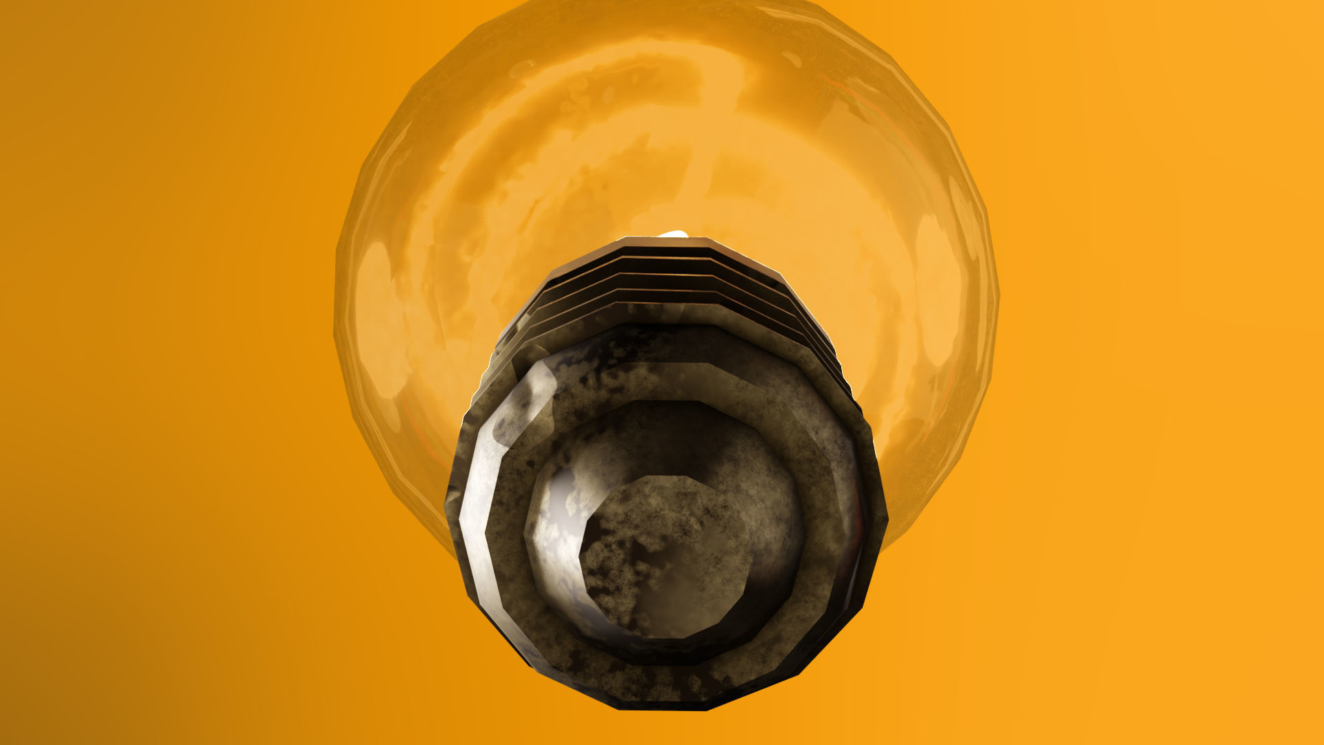 Incandescent lamp 3D model_4