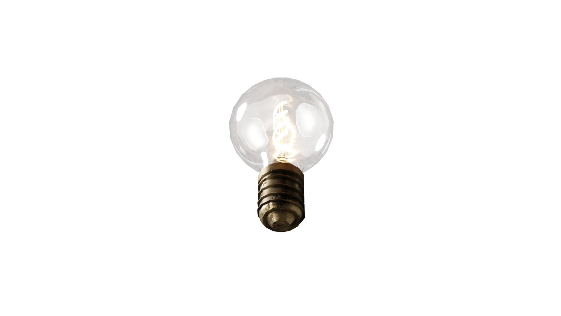 Incandescent lamp 3D model_3