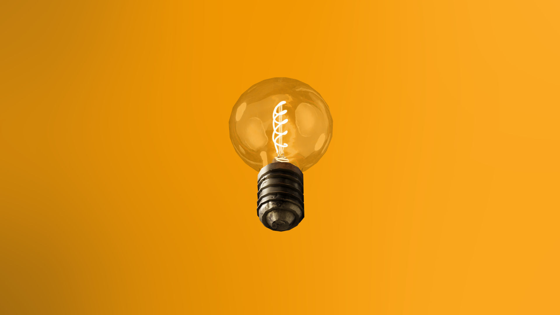 Incandescent lamp 3D model_2