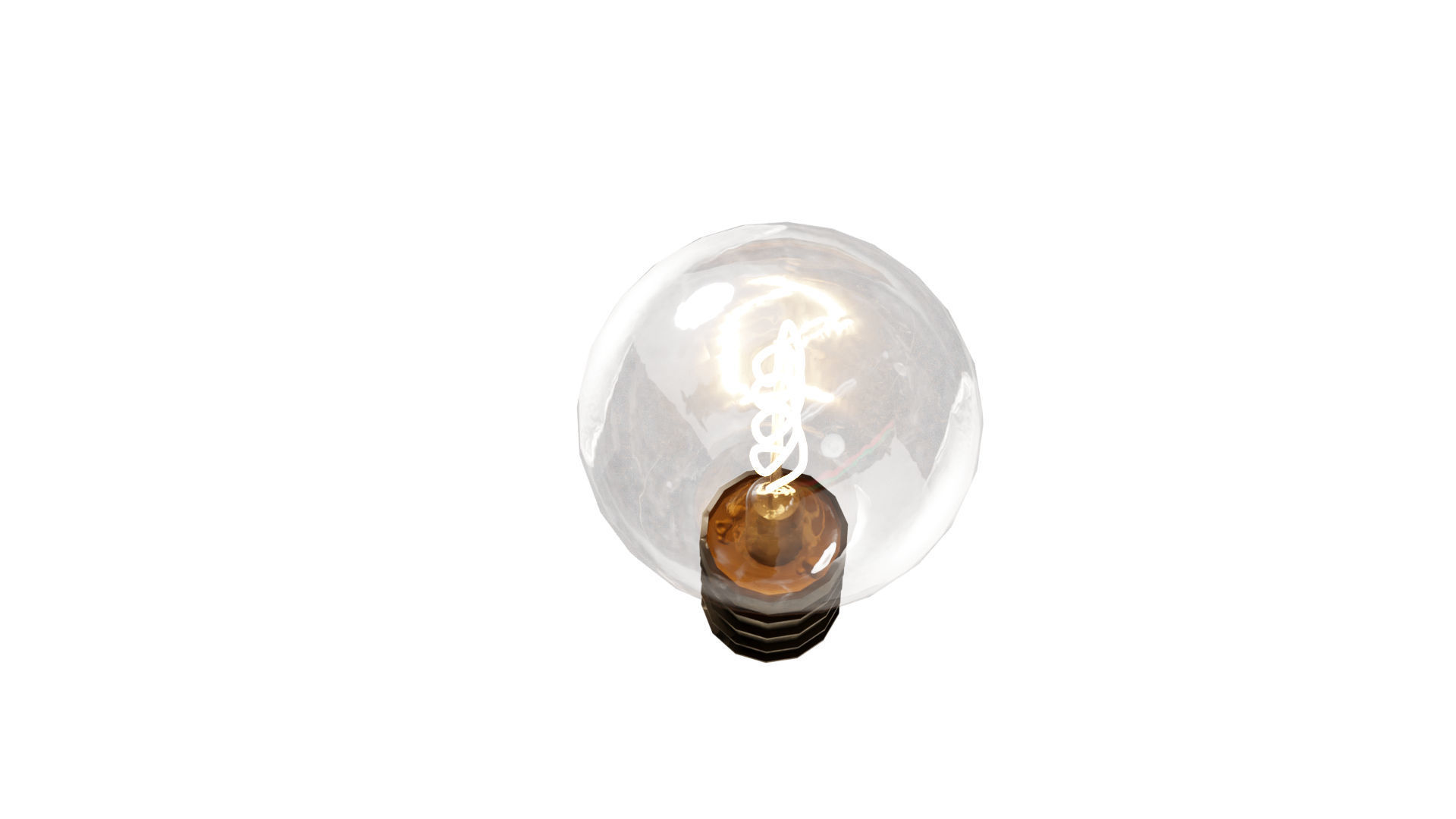 Incandescent lamp 3D model_8