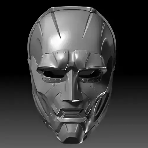 Dr Doom Helmet 3D Printable Model 3D print model