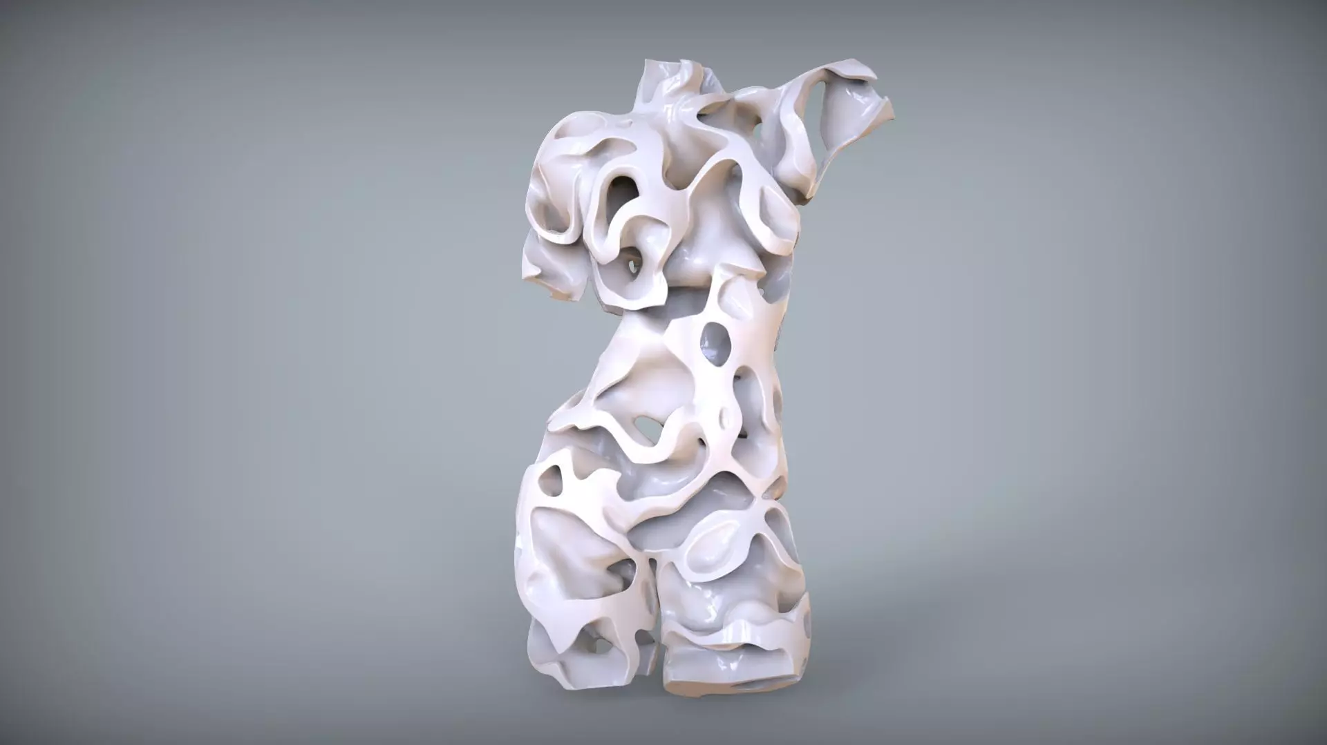 Female Torso Art 3D print model