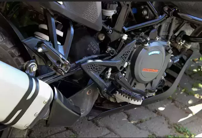 KTM 250-390 ADVENTURE FOOT COVER HEEL GUARD 3D print model