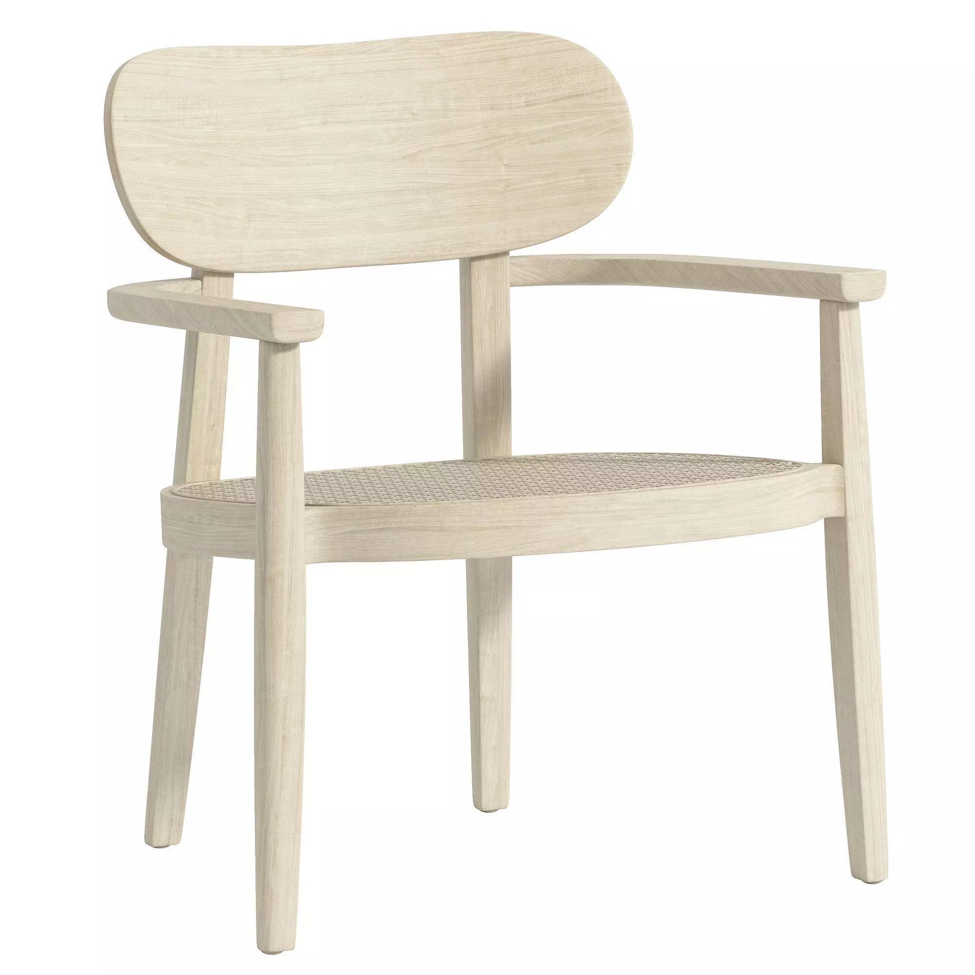 lounge armchair 119 F 3D model