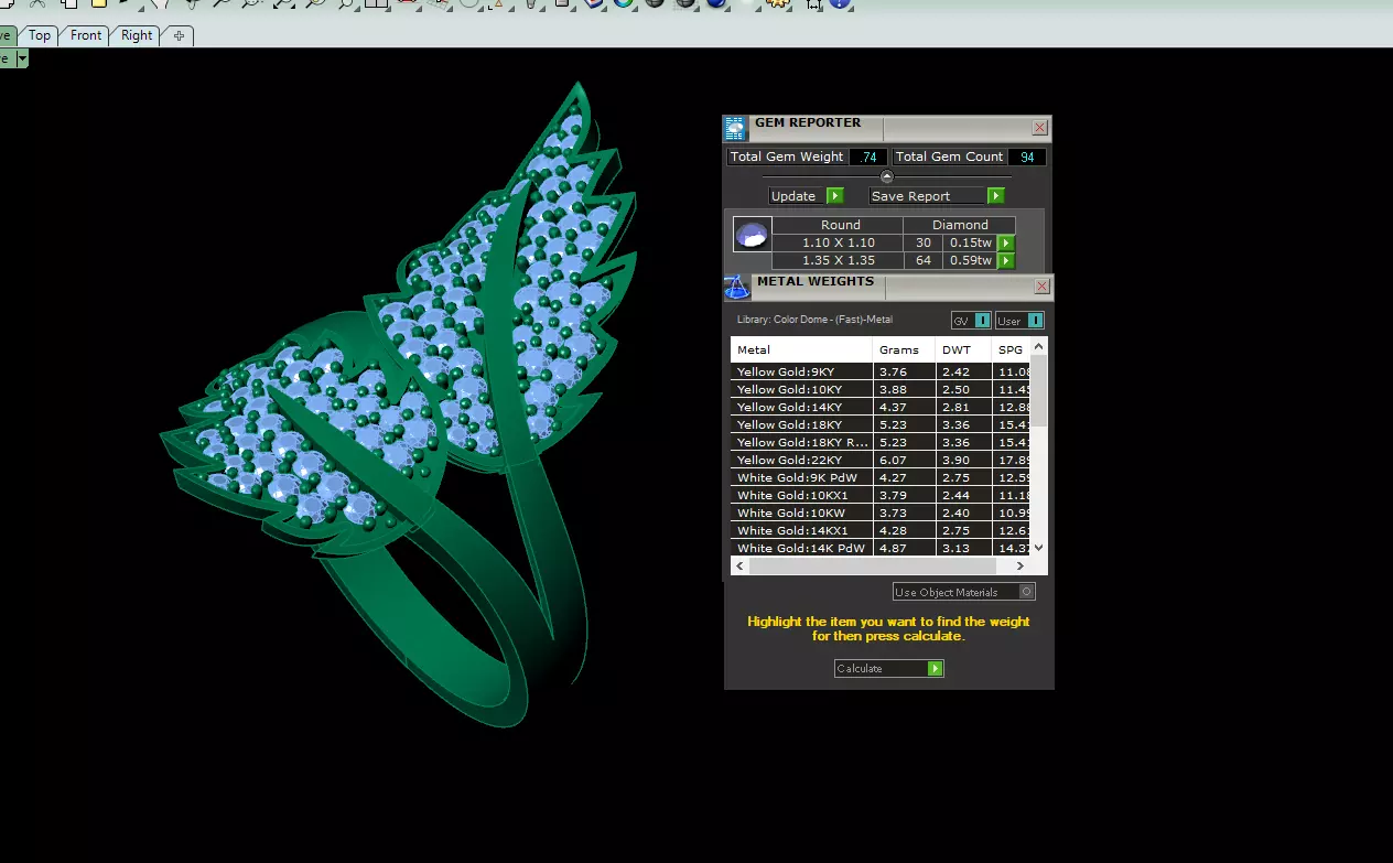 nhan nu chiec la 3dm Free 3D print model_0