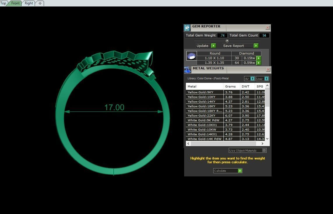 nhan nu chiec la 3dm Free 3D print model_2