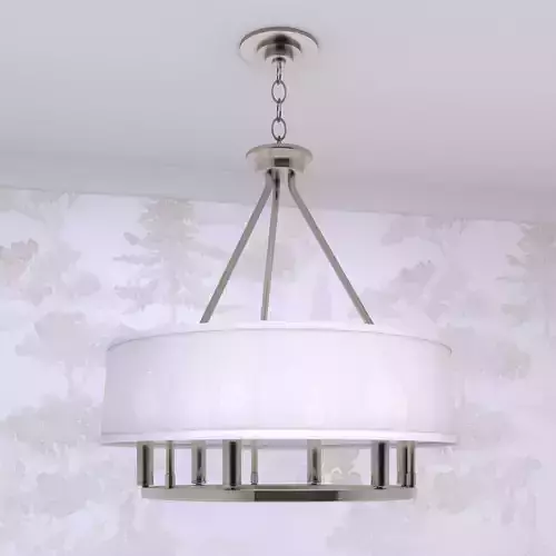 Progress Cherish 6-Light Chandelier P4618-09 Low-poly 3D model