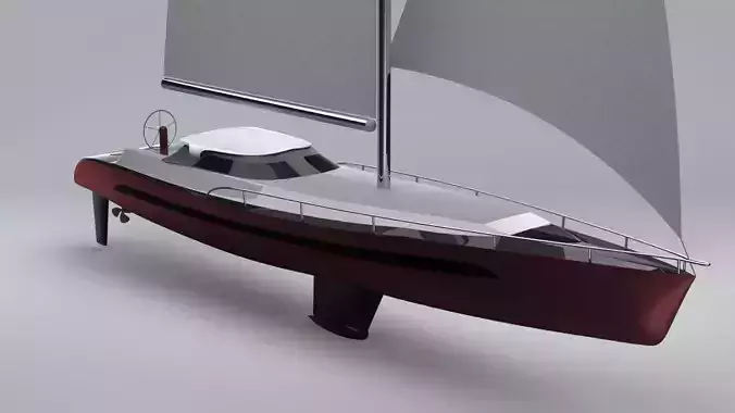 Monohull yacht