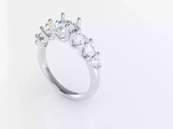 engagement ring  ready to print 