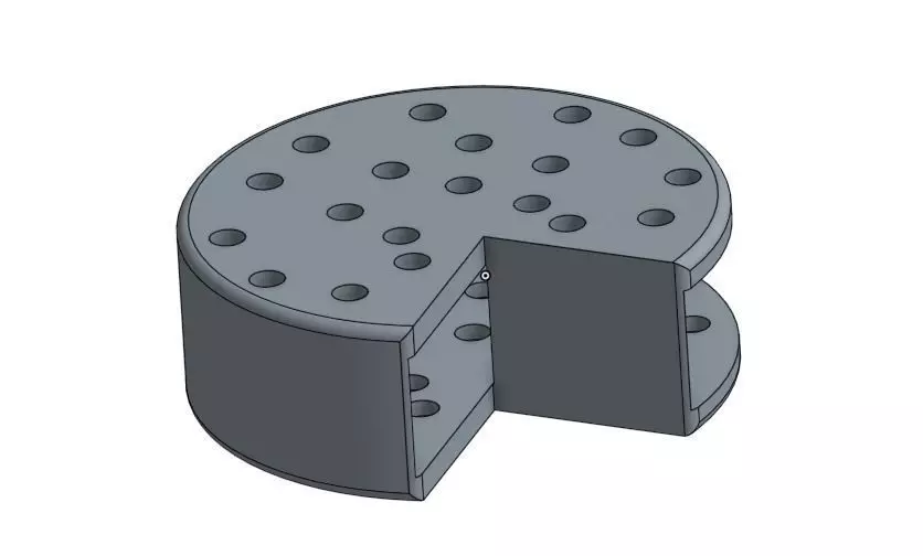 2 Cutlery holder and a cup holder Free 3D print model