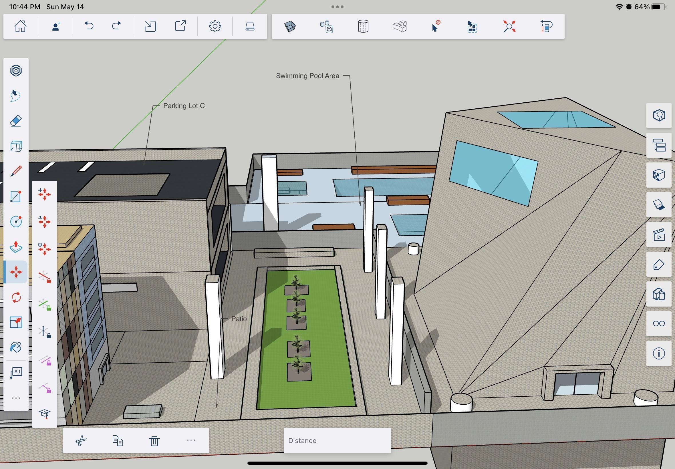 Condo building  3D print model_6