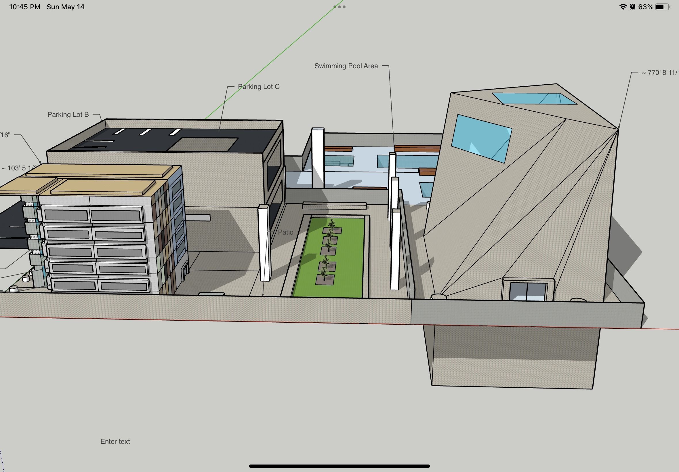 Condo building  3D print model_8
