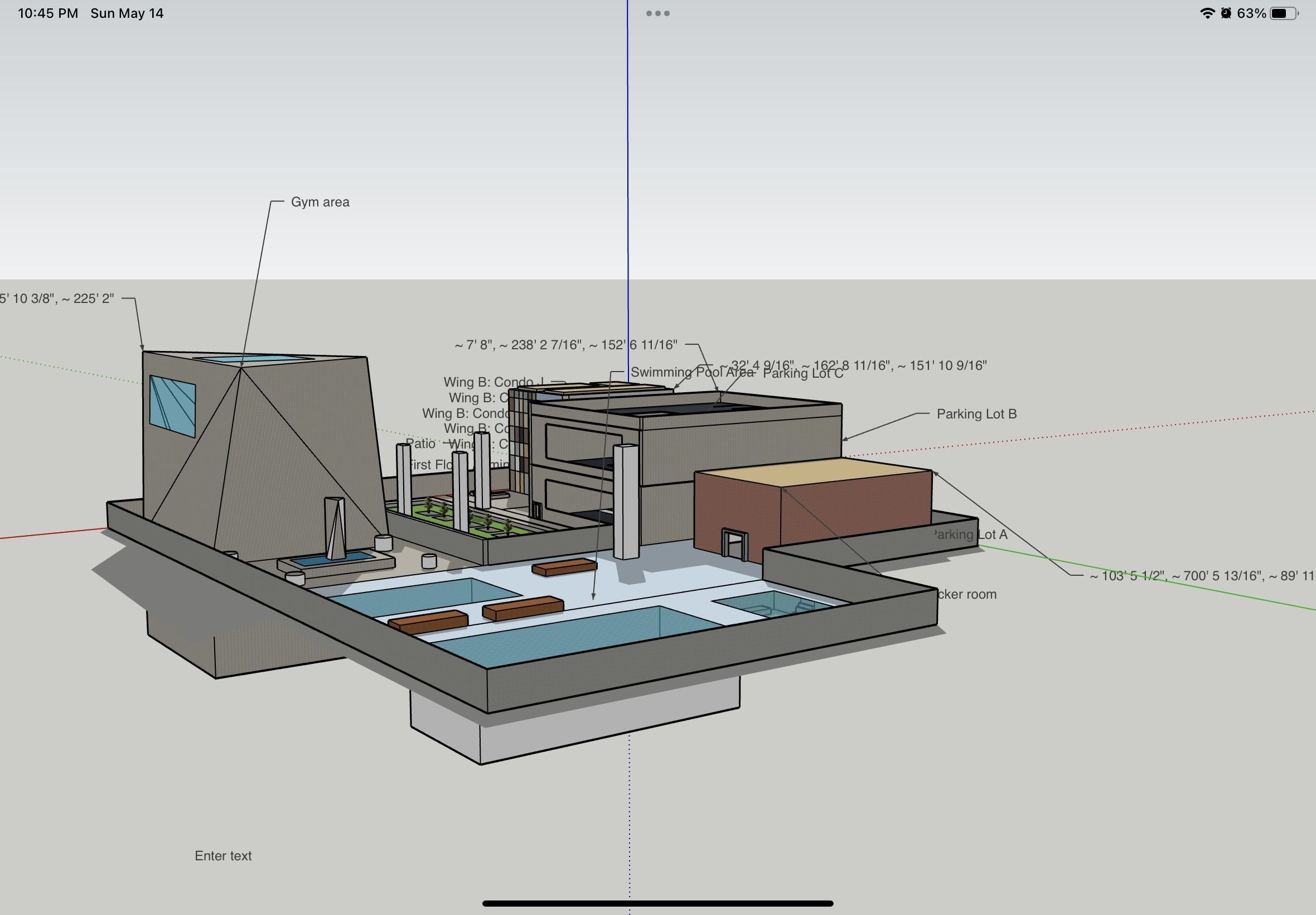 Condo building  3D print model_7