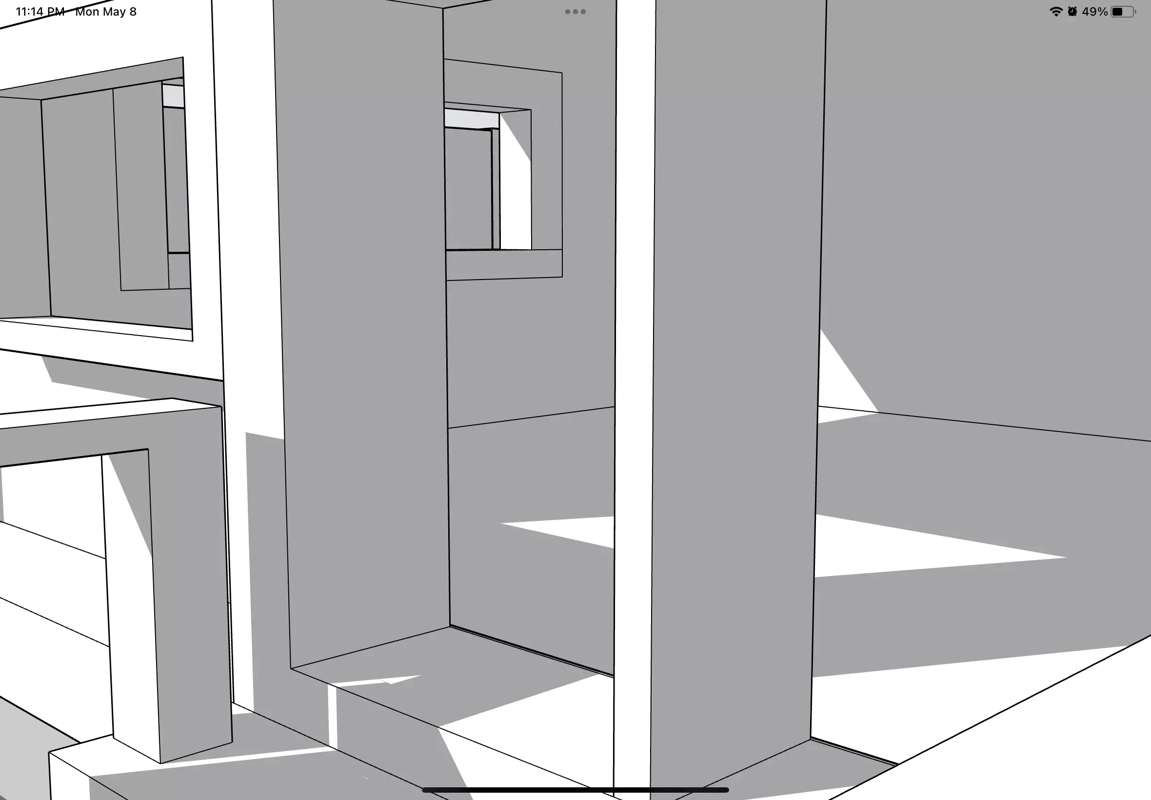 Single family home 3D print model_0