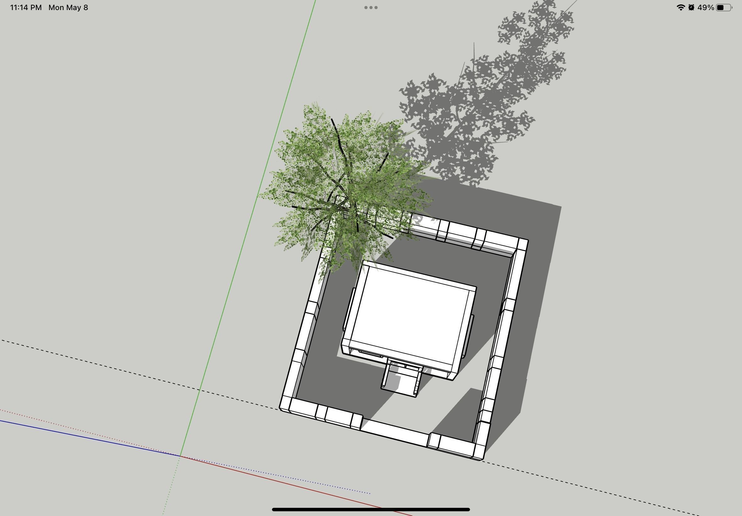 Single family home 3D print model_4