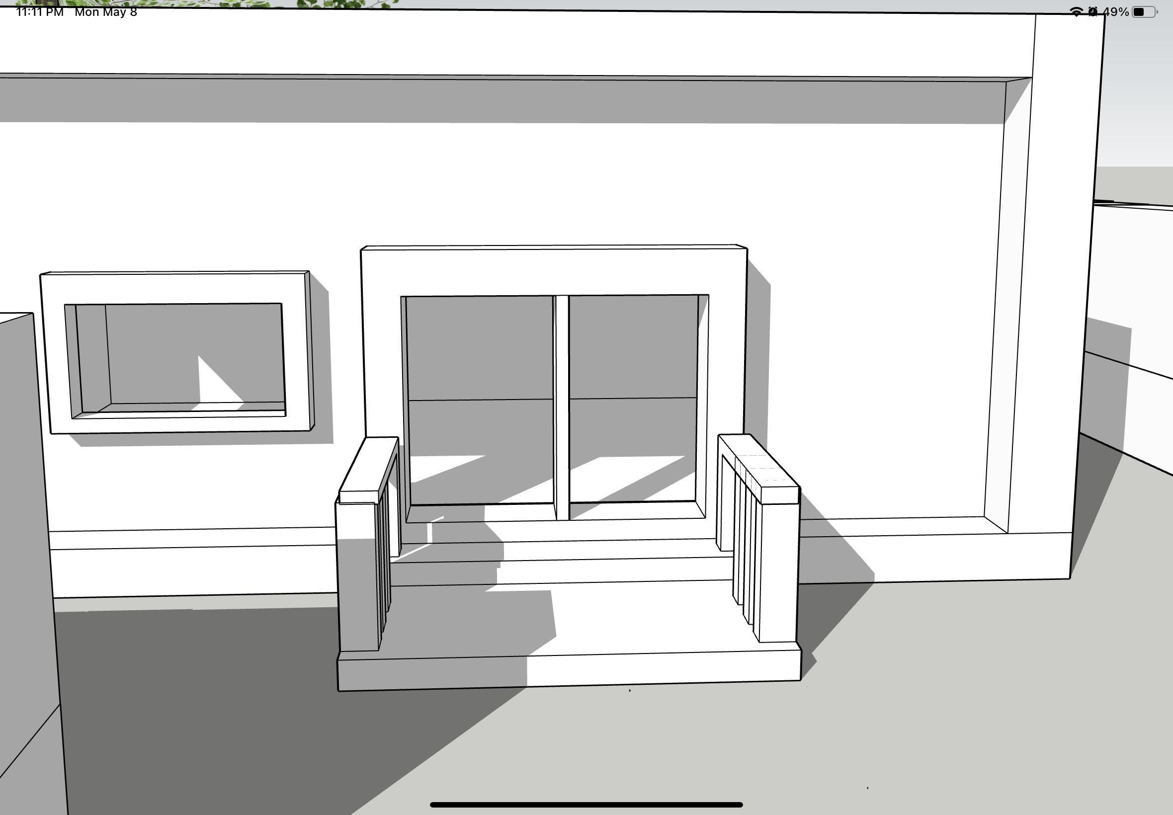 Single family home 3D print model_1